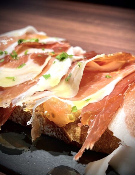 Tostada jamón