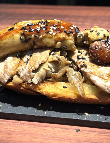 Tosta foi y cerdo